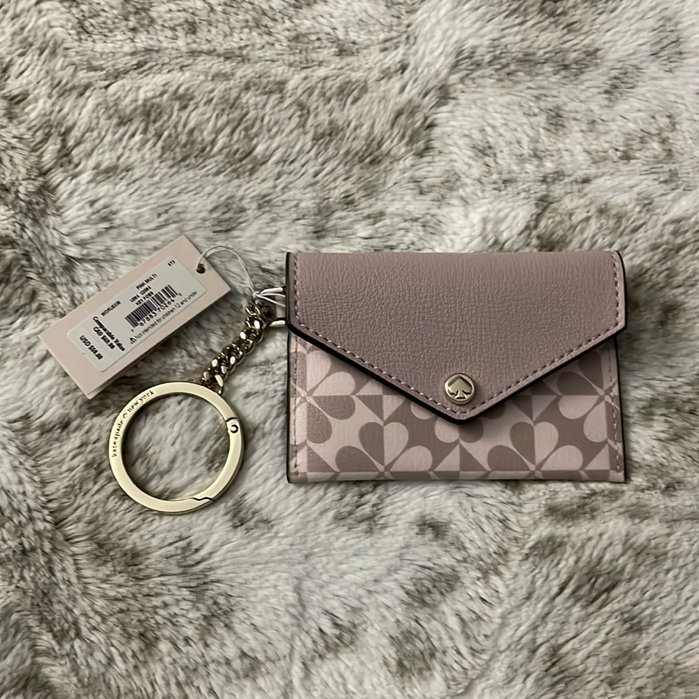 Kate Spade Pink Card Holder Wallet